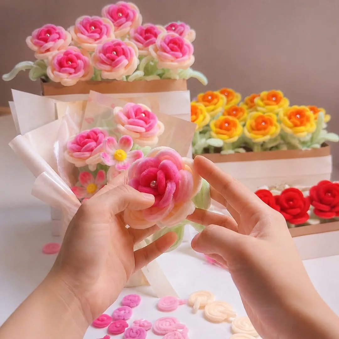 Handmade bouquets by Victorysa Creations
